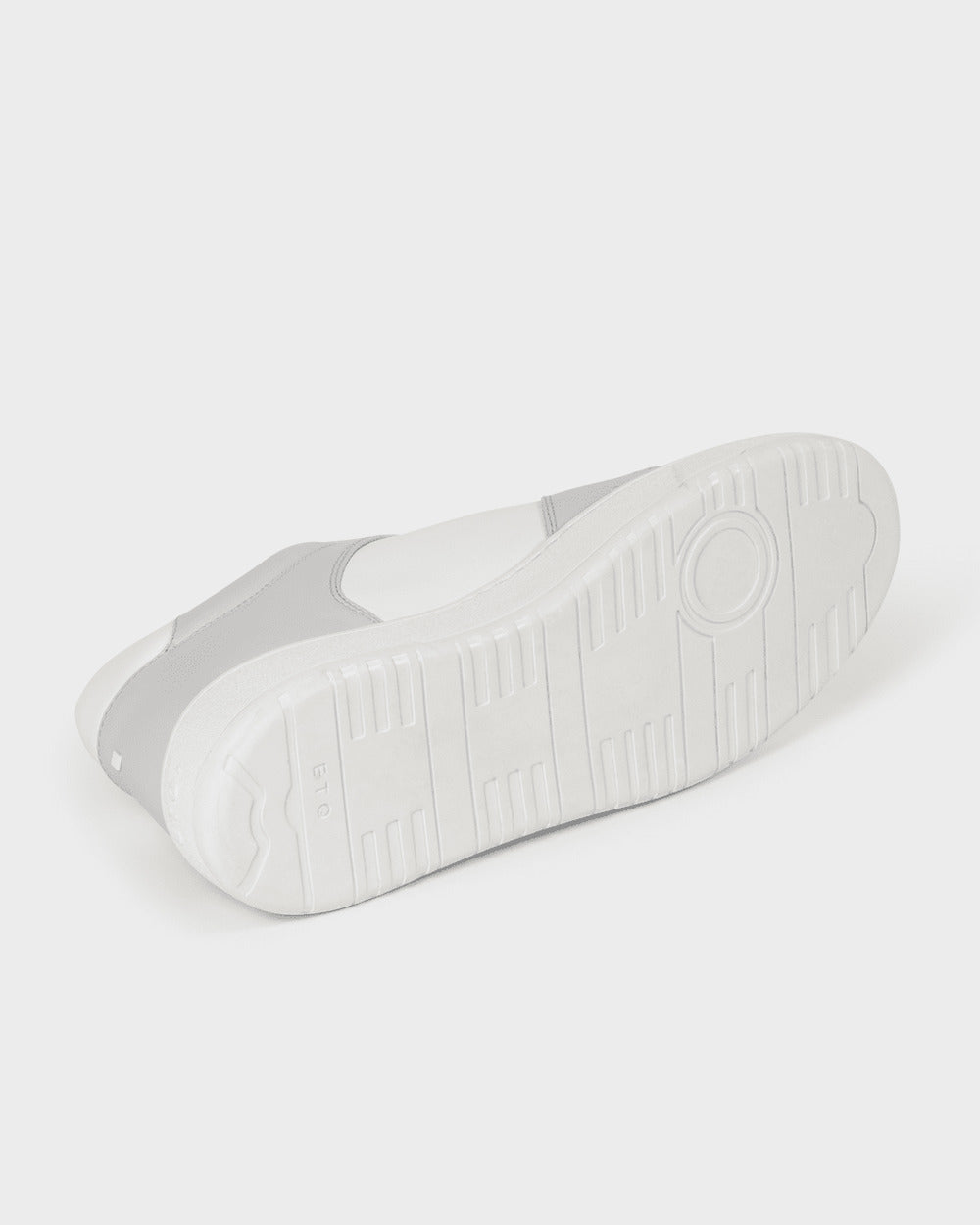 LT 07 Premium Nappa White / Cement Grey – sneakers in white and grey nappa leather, photo 10