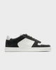 LT 07 White / Anthracite – sneakers in white and grey nappa leather and suede