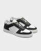 LT 07 White / Anthracite – sneakers in white and grey nappa leather and suede, photo 4