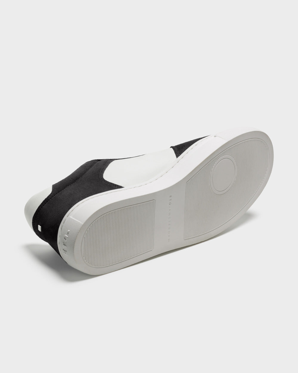 LT 07 White / Anthracite – sneakers in white and grey nappa leather and suede, photo 12