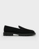 MC 01 Suede All Black – moccasins in black suede