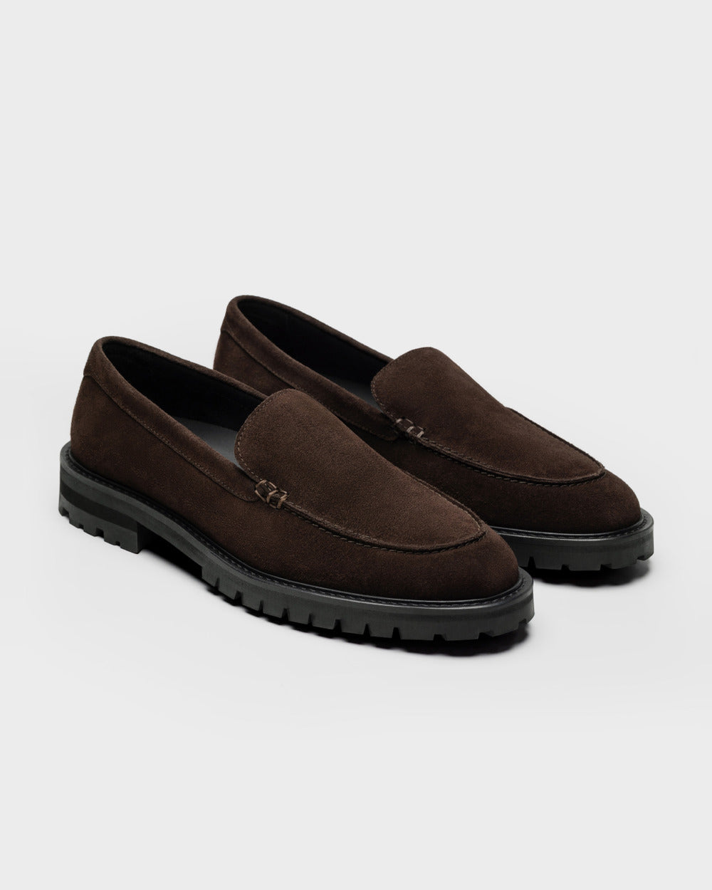 MC 01 Suede Chocolate – moccasins in brown suede, photo 8