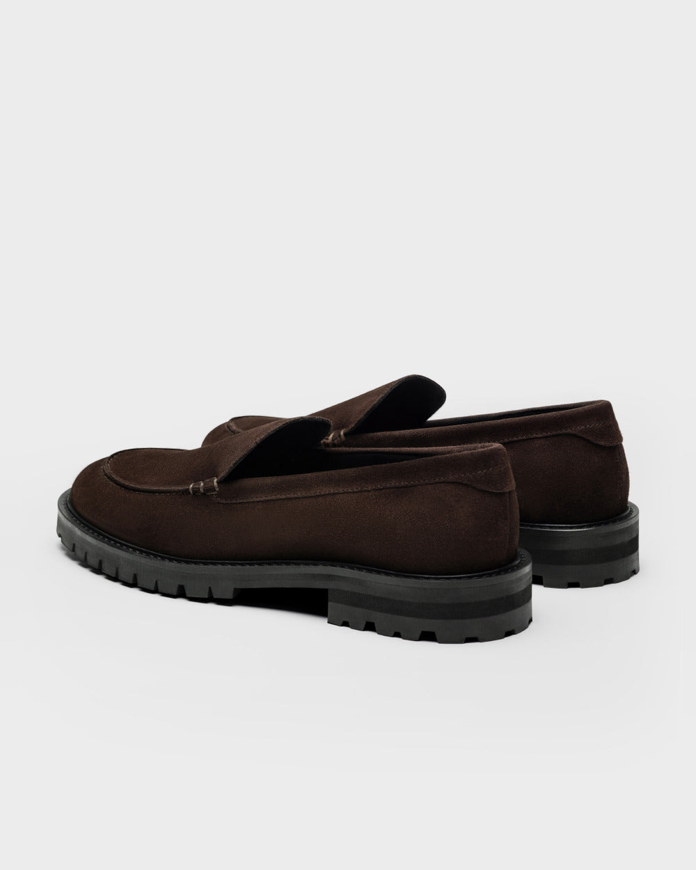 MC 01 Suede Chocolate – moccasins in brown suede, photo 9