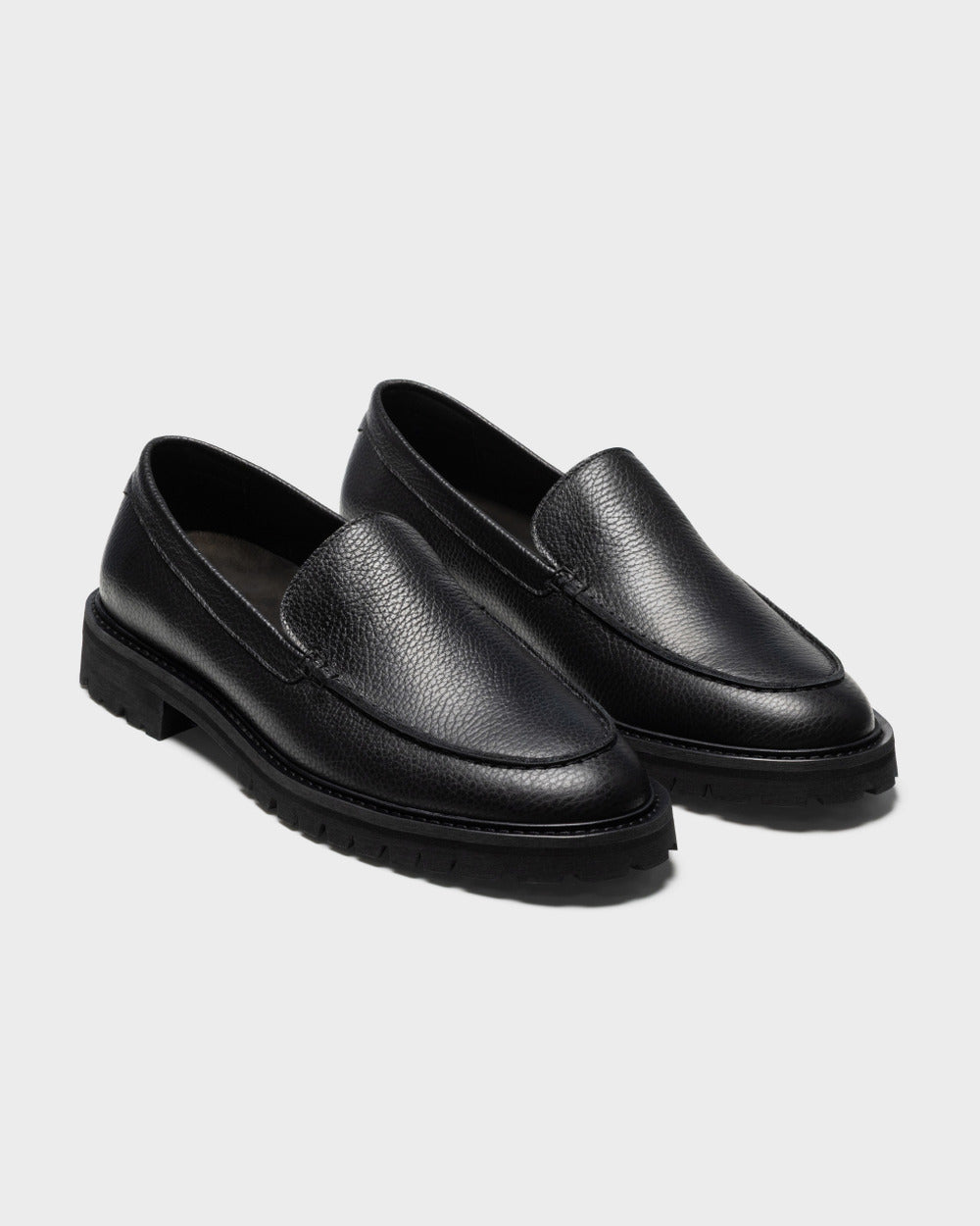 MC 01 Full Grain All Black – moccasins in black full grain leather, photo 4