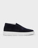 ML 01 Suede Blueberry – mid loafers in blue suede