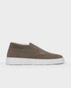ML 01 Suede Desert Taupe – mid loafers in taupe suede