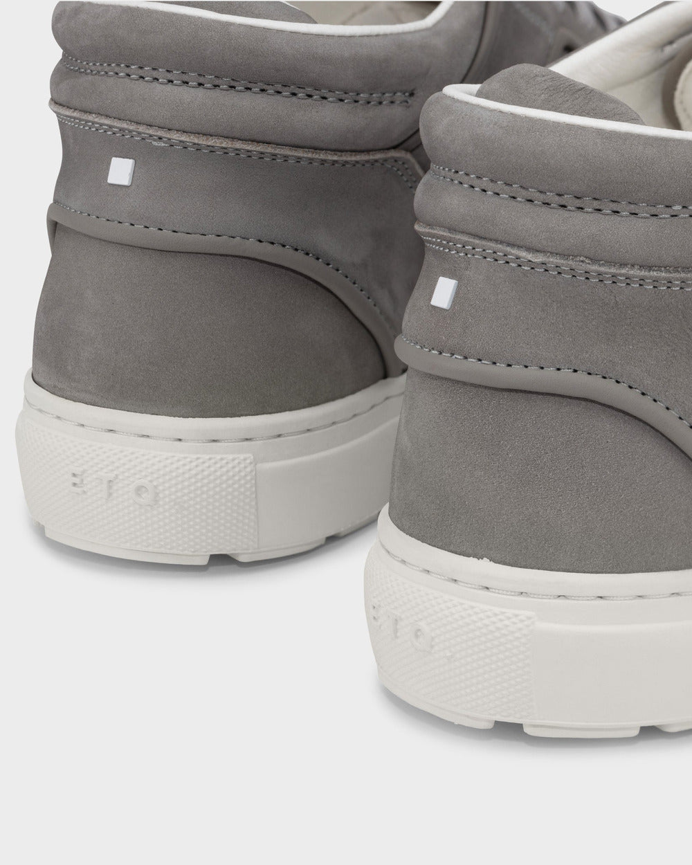 MT 02 Rugged Ash Grey – mid top sneakers in grey nubuck leather, photo 8