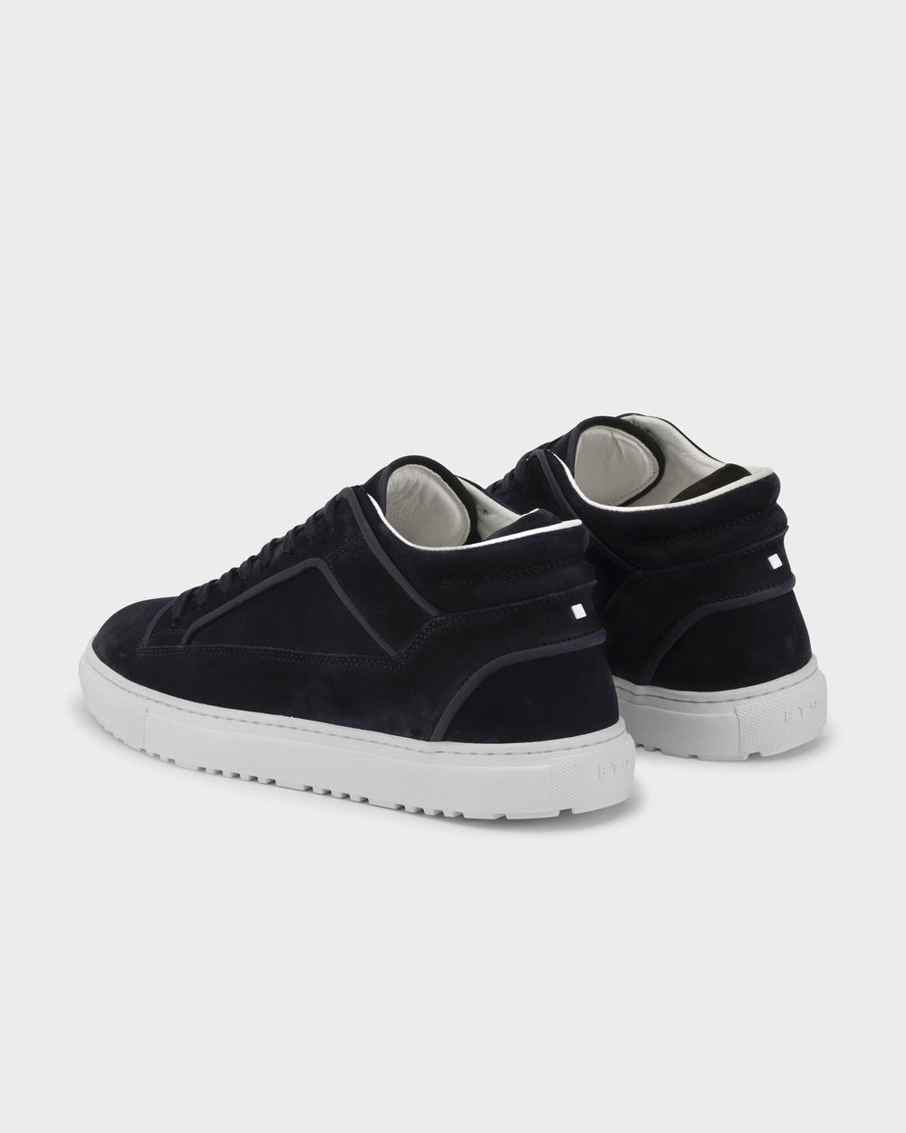 MT 02 Rugged Blueberry – mid top sneakers in blue nubuck leather, photo 6
