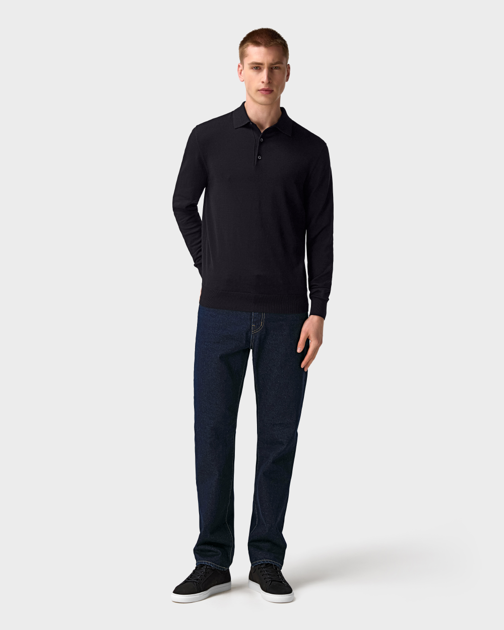 PO 04 Tailored Longsleeve Black