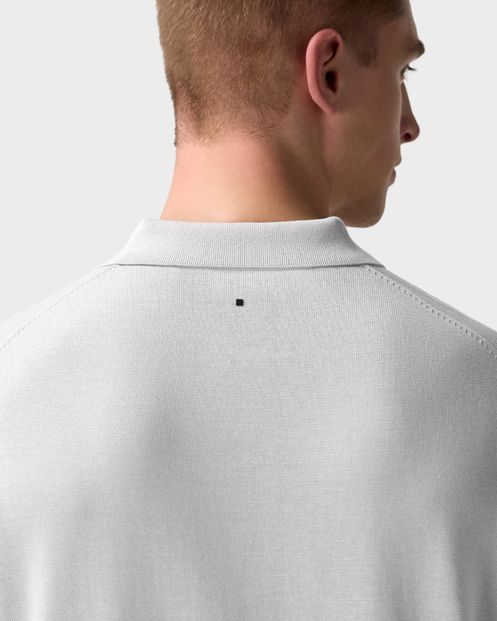 PO 05 Tailored Buttonless Cement Grey