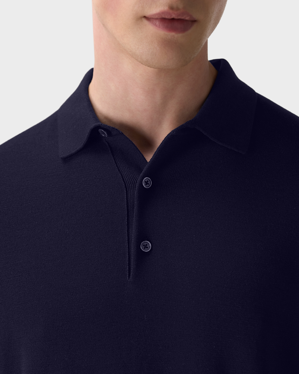 PO 04 Tailored Longsleeve Blueberry