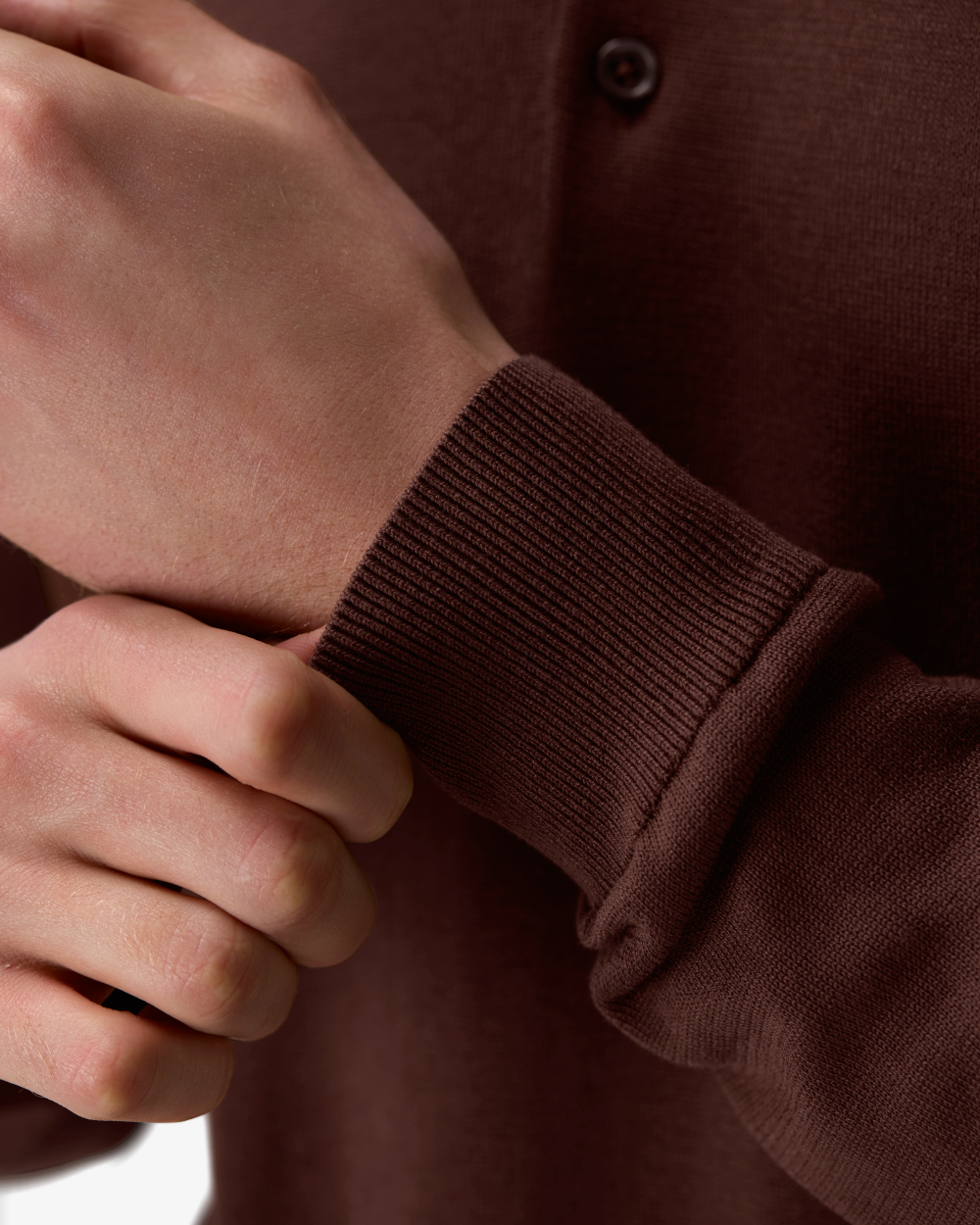 PO 04 Tailored Longsleeve Clay Red