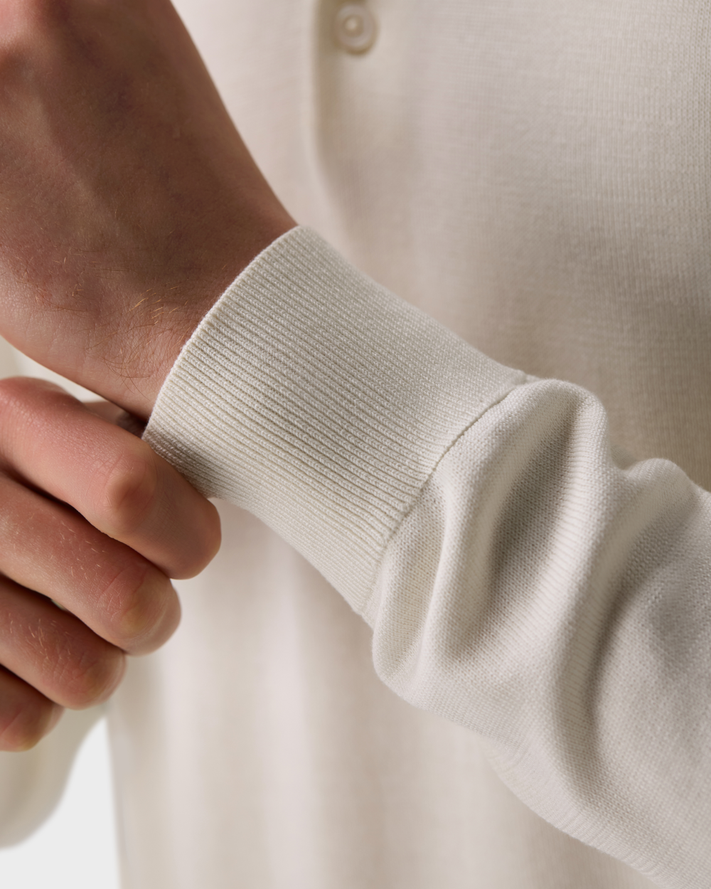 PO 04 Tailored Longsleeve Off White