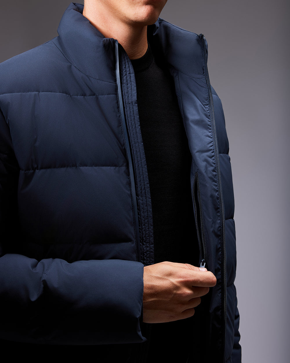 JC 02 Puffer Marked Blueberry