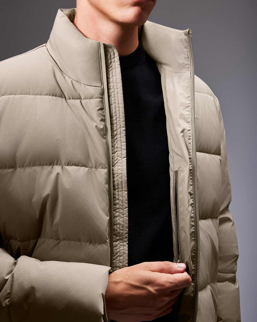 JC 02 Puffer Marked Desert Taupe