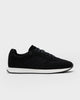 RS 01 Lightweight Jet Black – runner sneakers in black nubuck leather and mesh