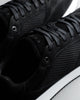 RS 01 Lightweight Jet Black – runner sneakers in black nubuck leather and mesh, photo 3
