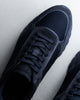 RS 03 Blueberry – runner sneakers in blue suede and mesh, photo 4
