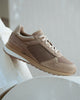 RS 03 Desert Taupe – runner sneakers in taupe suede and mesh, photo 3