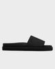 SL 01 Full Suede Black – slides in black suede