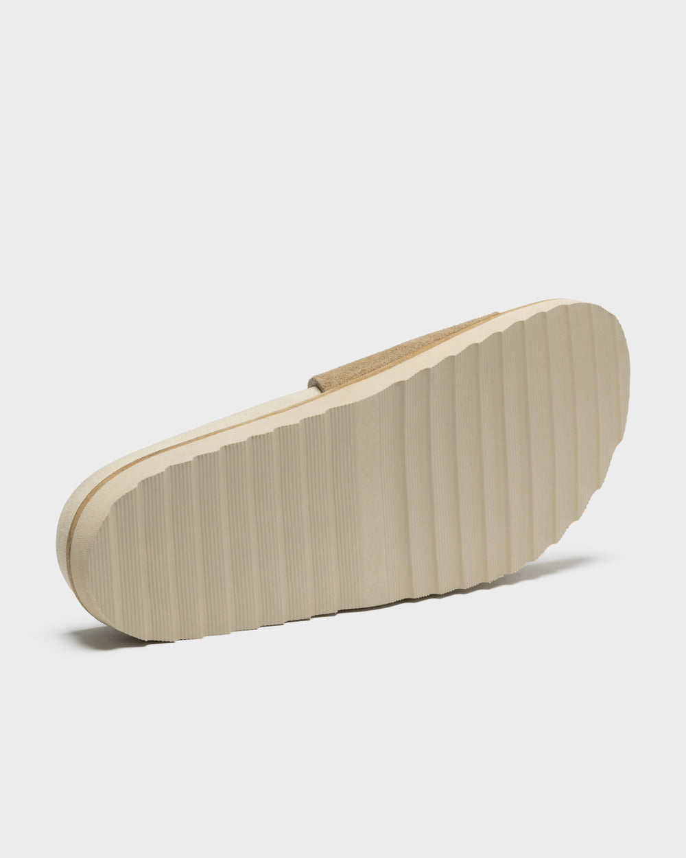 SL 01 Full Suede Sand – slides in beige suede, photo 12