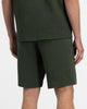 ST 02 Jacquard Forest Green – shorts in green cotton jacquard, photo 4