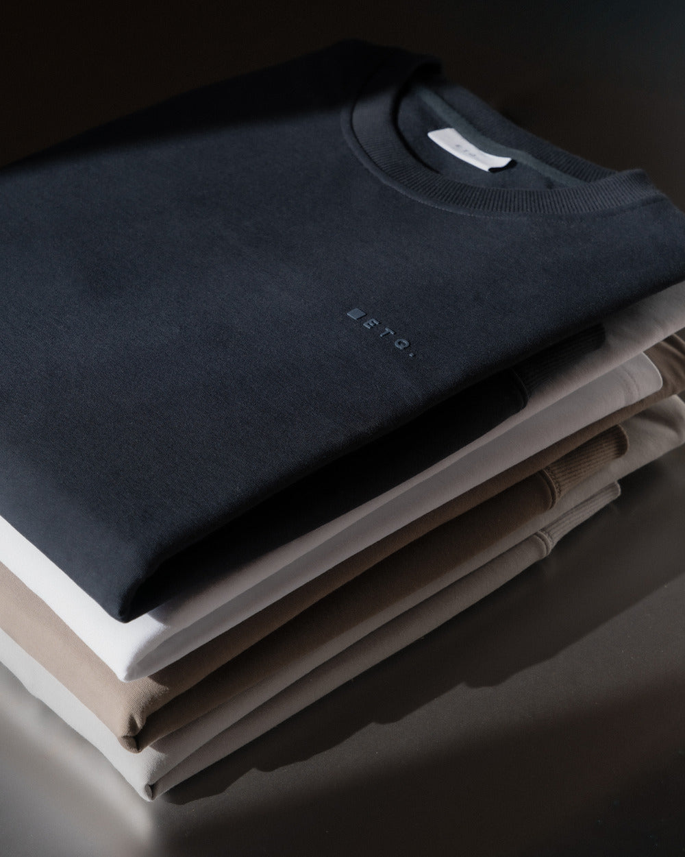 SW 01 Marked Blueberry 2.0 – sweatshirt in blue stretch cotton, photo 6