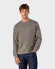 SW 01 Marked Desert Taupe 2.0 – sweatshirt in taupe stretch cotton