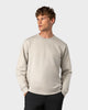 SW 01 Marked Sand 2.0 – sweatshirt in beige stretch cotton