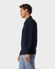 SW 02 Marked Half Zip Blueberry 2.0 – half zip sweatshirt in blue stretch cotton, photo 4