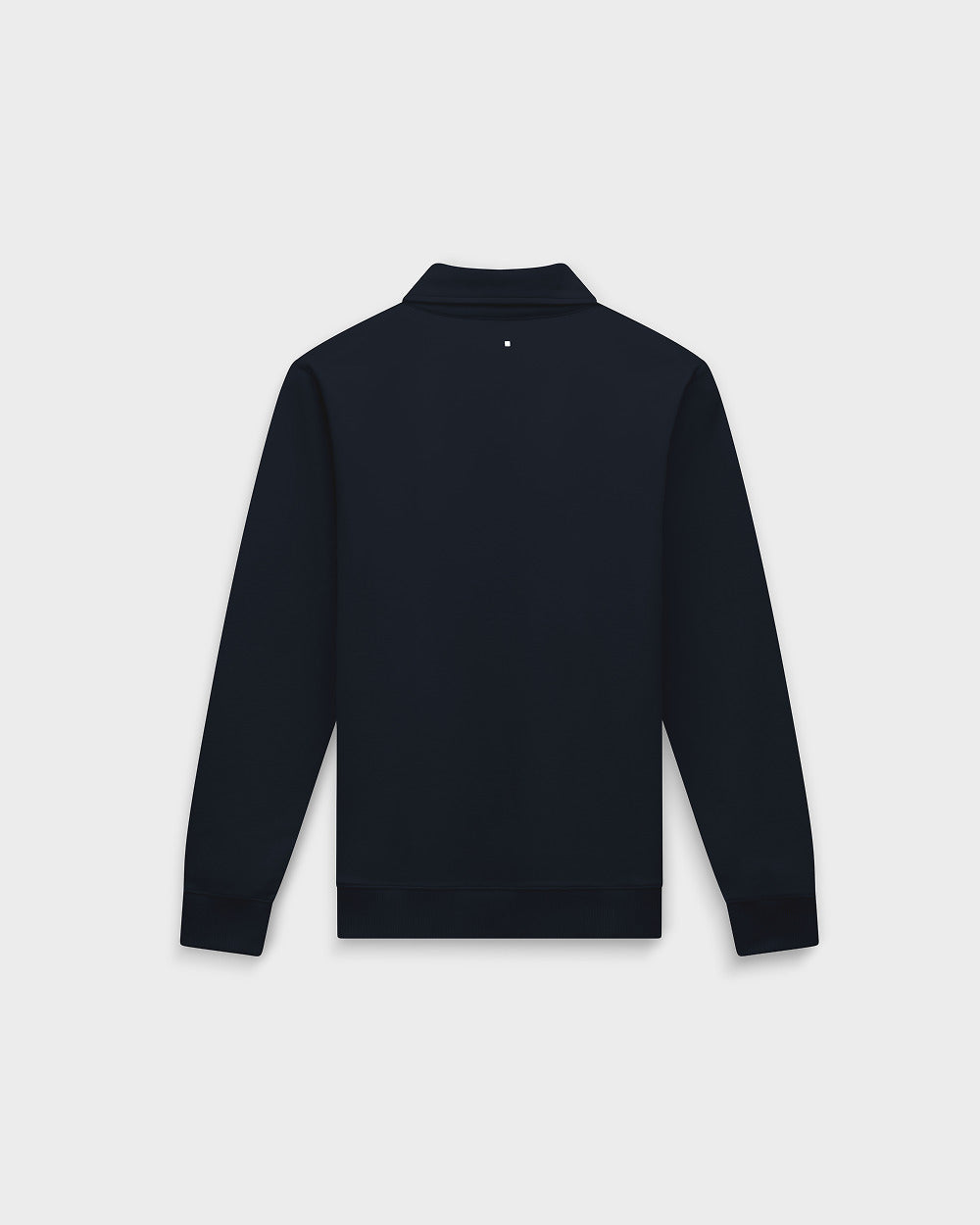 SW 02 Marked Half Zip Blueberry 2.0 – half zip sweatshirt in blue stretch cotton, photo 8