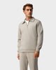 SW 02 Marked Half Zip Sand 2.0 – half zip sweatshirt in beige stretch cotton