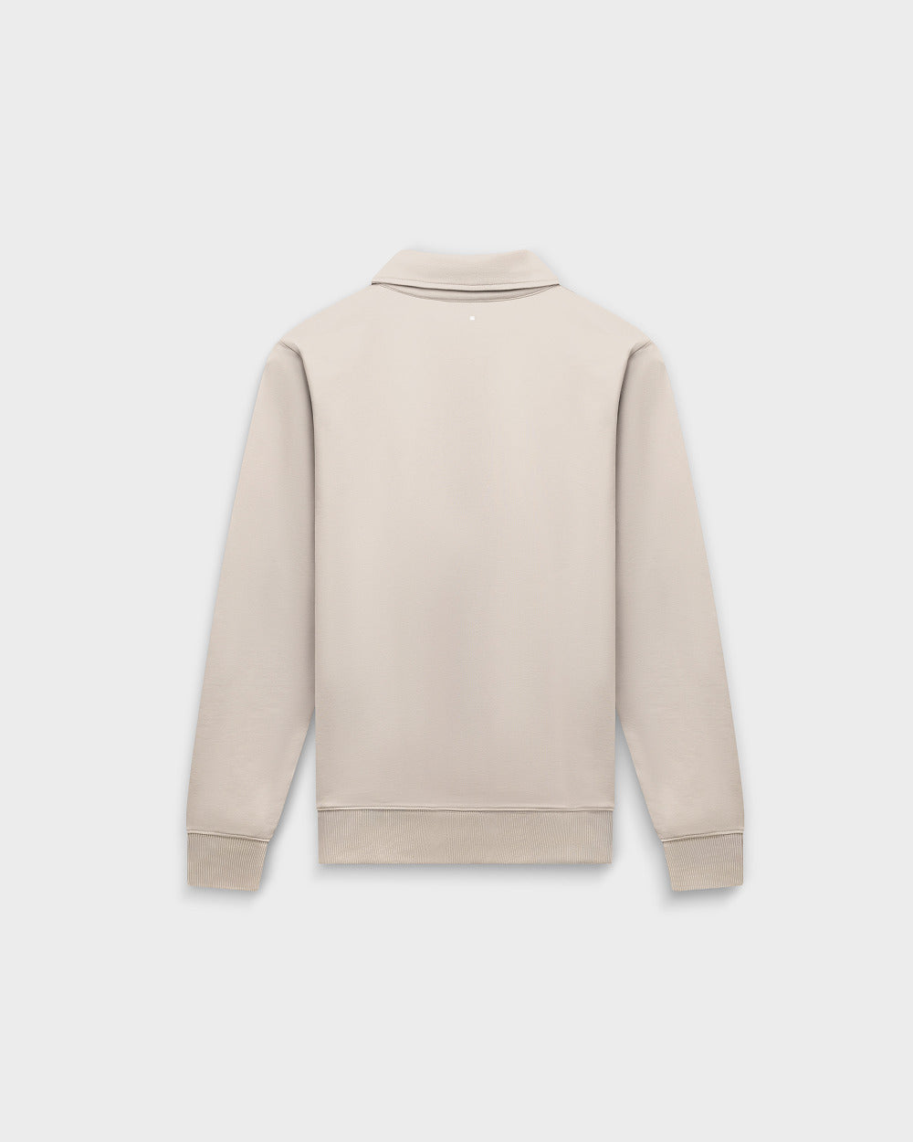 SW 02 Marked Half Zip Sand 2.0 – half zip sweatshirt in beige stretch cotton, photo 9