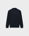 SW 03 Marked Half Zip Blueberry