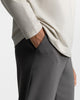 TP 01 Essence Slim Anthracite 2.0 – trousers in grey Punto di Roma stretch, photo 3