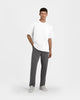 TP 01 Essence Straight Anthracite 2.0 – trousers in grey Punto di Roma stretch, photo 4