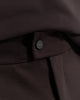TP 01 Essence Straight Chocolate 2.0 – trousers in brown Punto di Roma stretch, photo 4