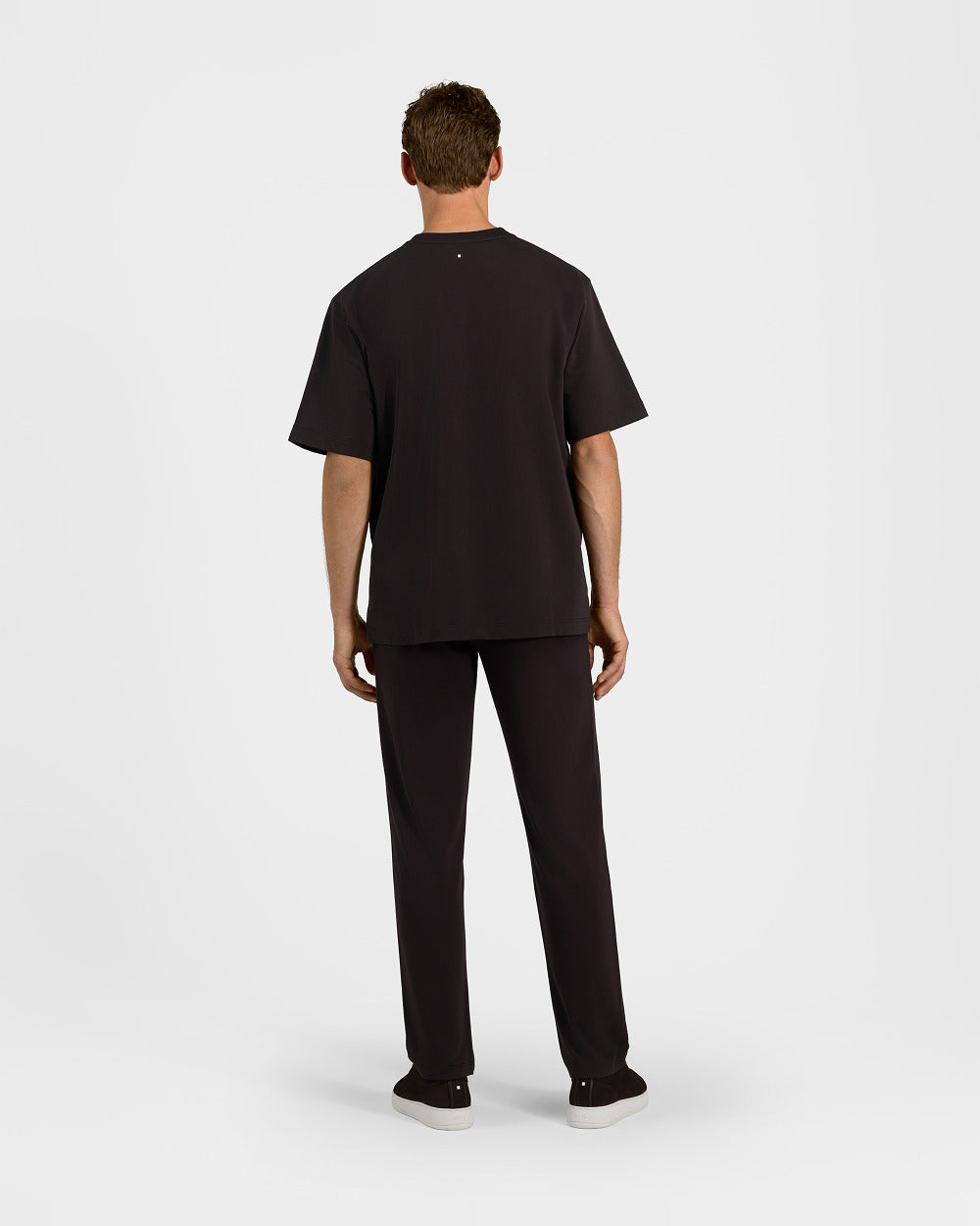 TP 01 Essence Straight Chocolate 2.0 – trousers in brown Punto di Roma stretch, photo 8