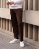 TP 02 Essence Chocolate – travel trousers in brown Traveller Weave, photo 2