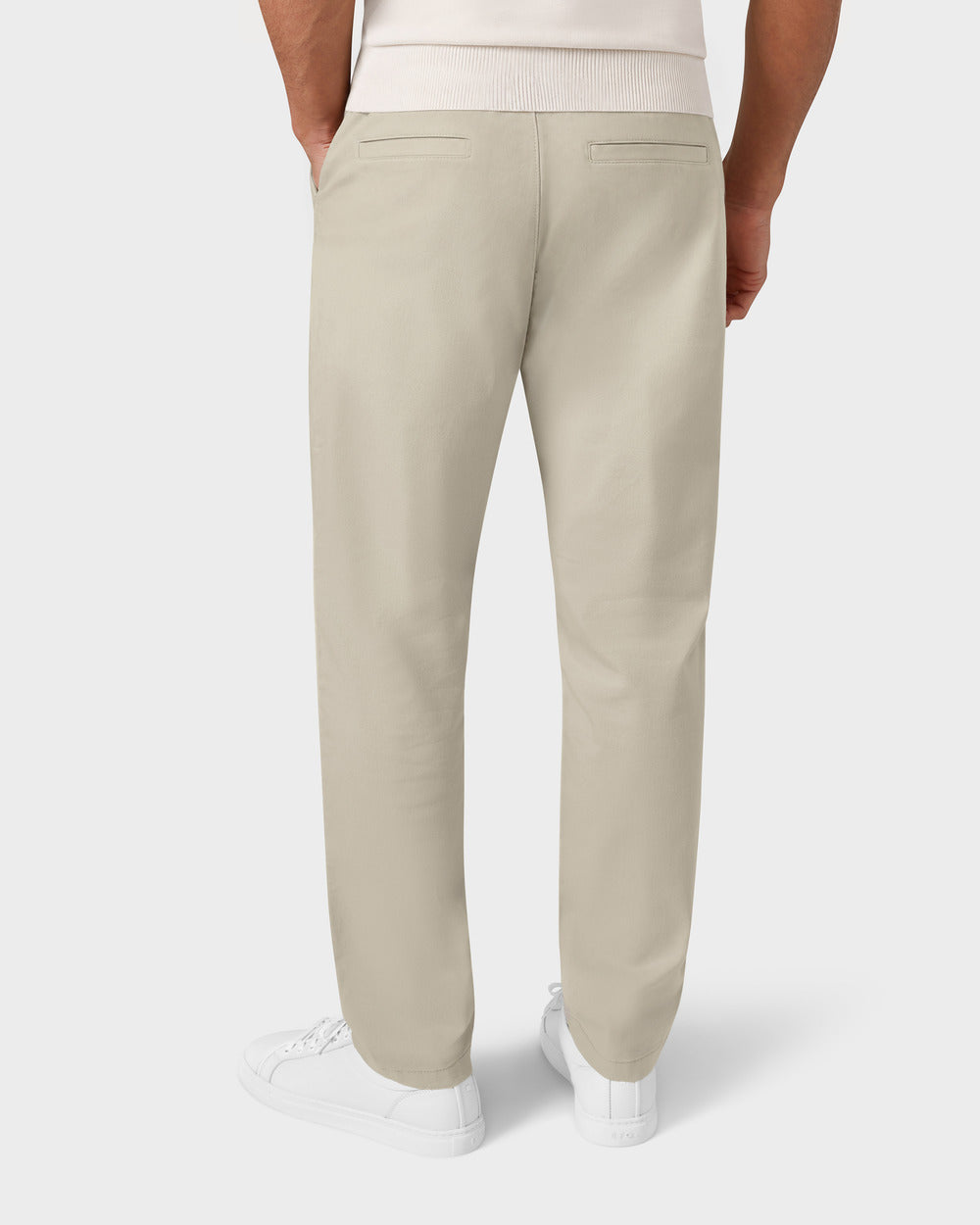 TP 04 Essence Chino Sand – chinos in beige cotton twill, photo 4