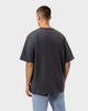 TS 01 Essence Oversized Heavyweight Anthracite 2.0 – t-shirt in grey stretch cotton, photo 3