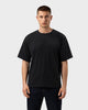 TS 01 Essence Oversized Lightweight Black 2.0 – t-shirt in black cotton jersey