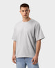 TS 01 Essence Oversized Lightweight Cement Grey 2.0 – t-shirt in grey cotton jersey