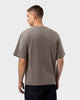 TS 01 – t-shirt in taupe cotton jersey