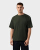 TS 01 Essence Oversized Lightweight Forest Green 2.0 – t-shirt in green cotton jersey