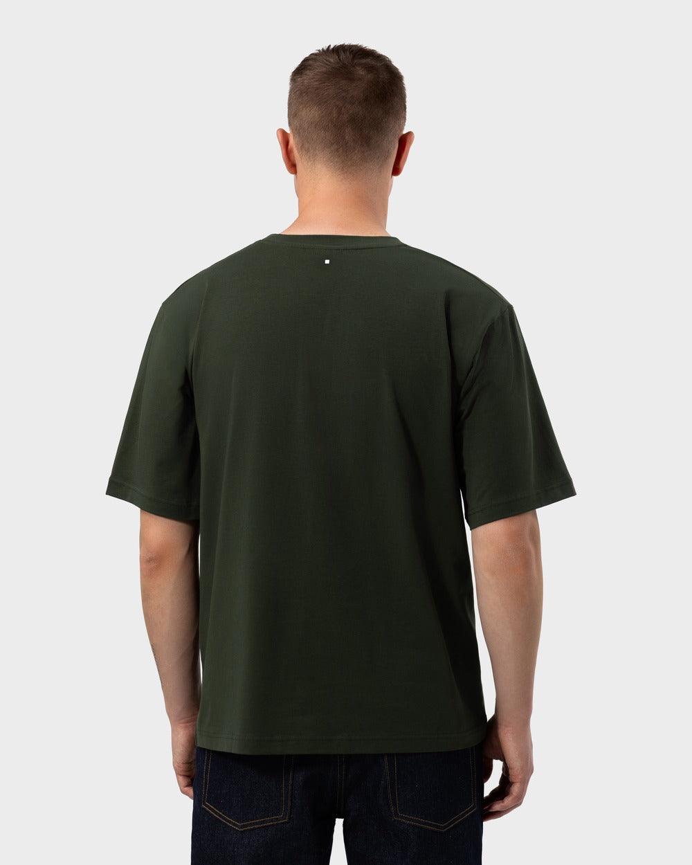 TS 01 – t-shirt in green cotton jersey