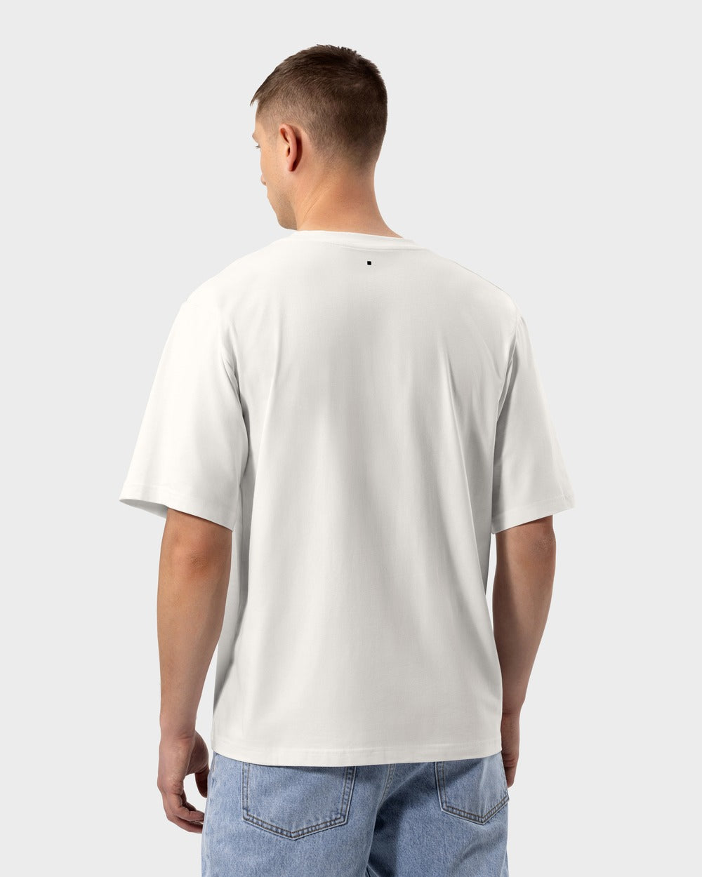 TS 01 – t-shirt in white cotton jersey