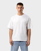 TS 01 Essence Oversized Lightweight White 2.0 – t-shirt in white cotton jersey, photo 2
