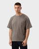 TS 01 Pocket Oversized Lightweight Desert Taupe – t-shirt in taupe cotton jersey