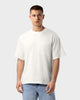 TS 01 Pocket Oversized Lightweight Off White – t-shirt in white cotton jersey